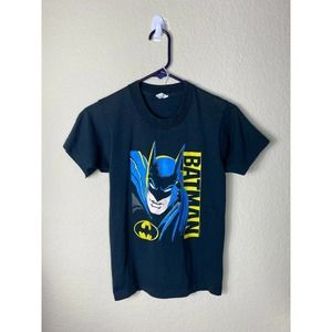 Youth Large DC Comics Batman 1988 80s Shirt VTG